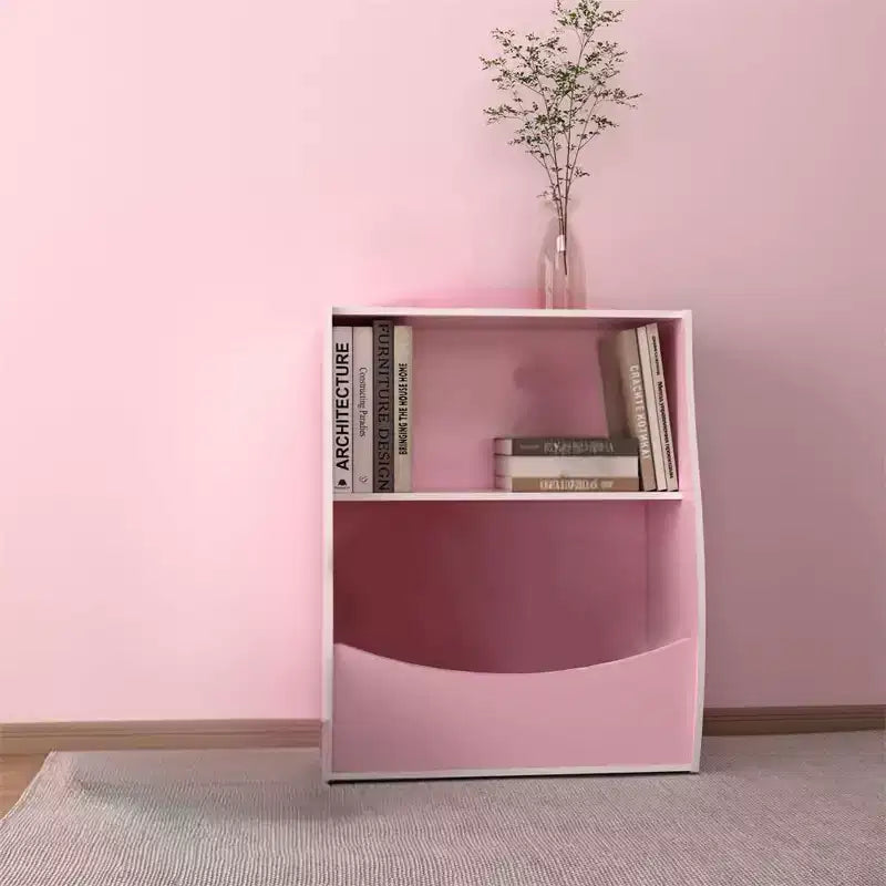 Libreria per bambini GustoWave, scaffale portaoggetti a 3 livelli in legno, armadietto portaoggetti in legno, armadietto portaoggetti da 24 litri, adatto per la camera dei bambini, la sala giochi, il corridoio