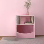 Libreria per bambini GustoWave, scaffale portaoggetti a 3 livelli in legno, armadietto portaoggetti in legno, armadietto portaoggetti da 24 litri, adatto per la camera dei bambini, la sala giochi, il corridoio