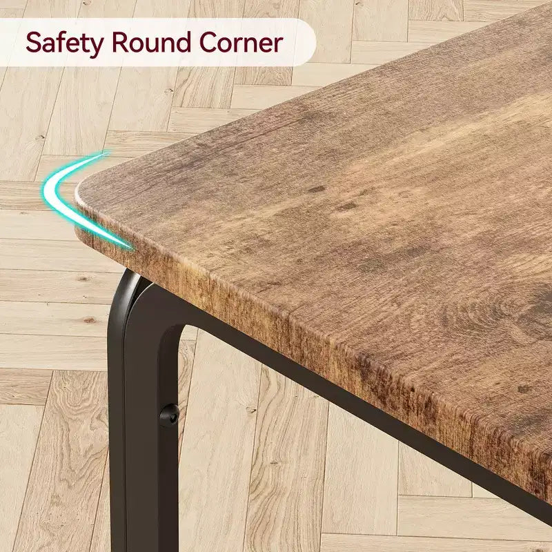 COZONY Set Tavolo da Pranzo da 3 Pezzi per 2 con Sedie Imbottite, Tavolo da Cucina Quadrato e Set di Sedie per Piccoli Spazi e Angolo Colazione