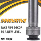 Piedini di livellamento Pipe Decor per gambe a tubi (confezione da 4)