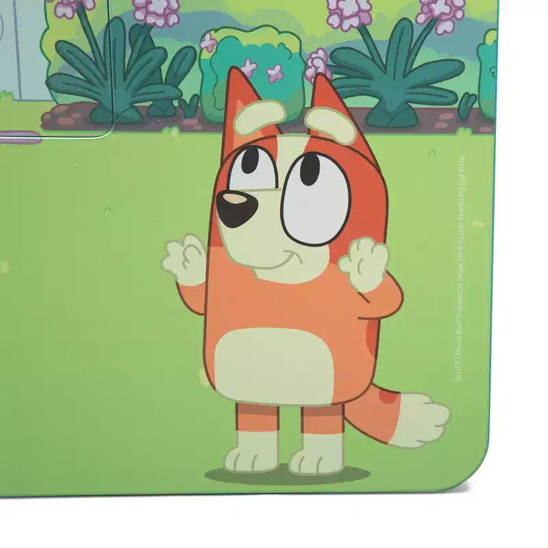 Tavolo per bambini Bluey di Delta Children e 2 sedie con contenitore