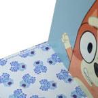 Tavolo per bambini Bluey di Delta Children e 2 sedie con contenitore