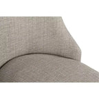 Signature Design by Ashley Robbinsdale Sgabello da bar imbottito girevole, set da 2, bianco anticato