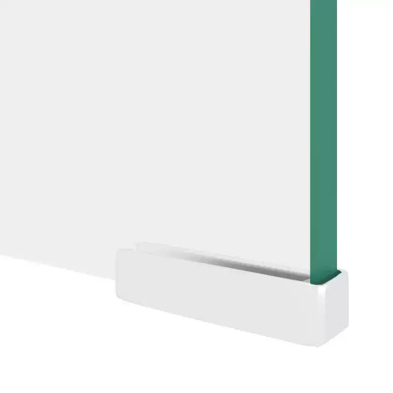 vidaXL Supporto TV in Vetro Temperato - Rialzo Moderno per Monitor per Dispositivi Multimediali, Consolle TV Essenziale con Spazio per Contenere, Trasparente