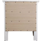 Comodino elegante bianco casual