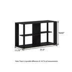Tavolino da Caffè a 3 Ripiani HOMLUX con Scaffali Aperti Tavolino d'Appoggio Piccolo per Soggiorno Camera da Letto