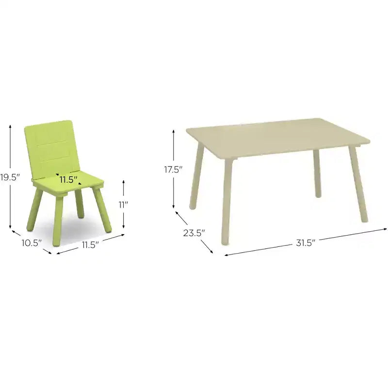 Set tavolo e sedie per bambini Delta Children