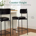 Best Choice Products Set di sgabelli da bar ad altezza bancone