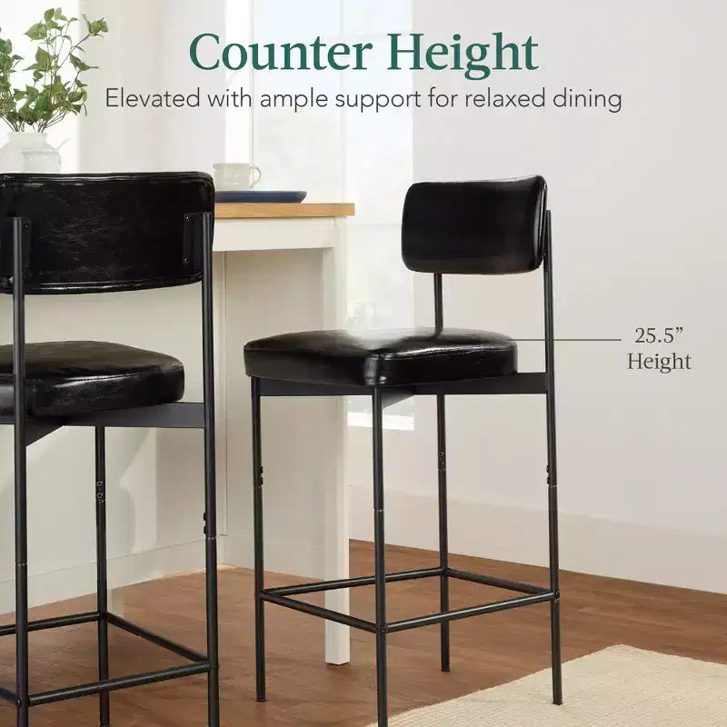 Best Choice Products Set di sgabelli da bar ad altezza bancone