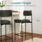 Best Choice Products Set di sgabelli da bar ad altezza bancone