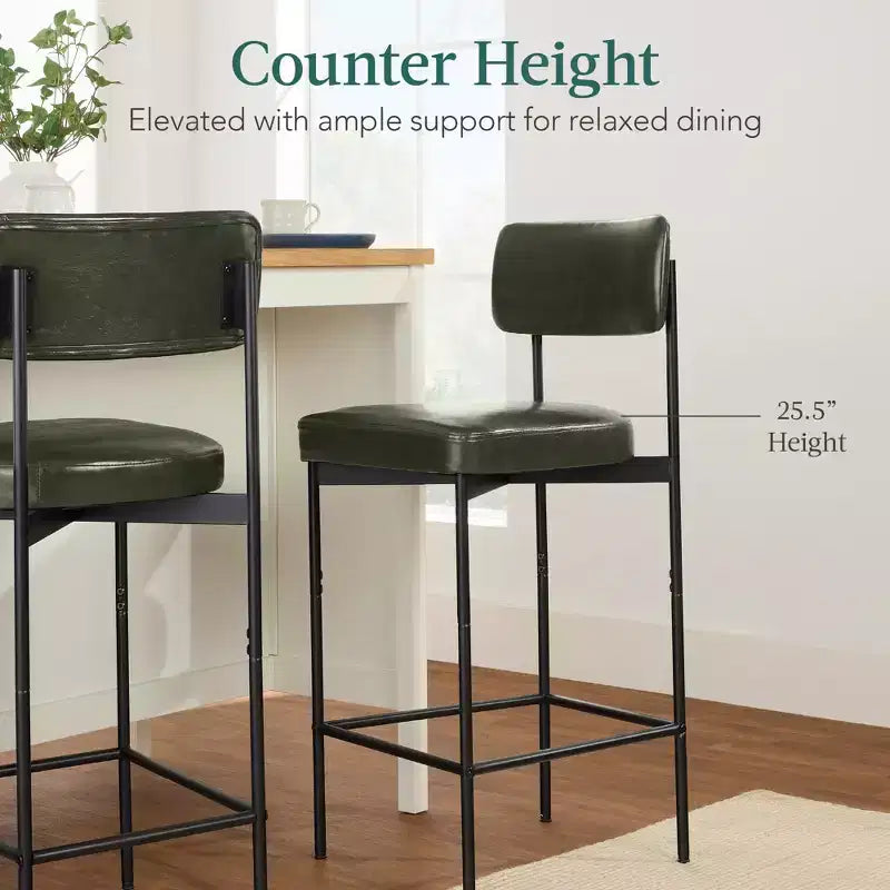 Best Choice Products Set di sgabelli da bar ad altezza bancone