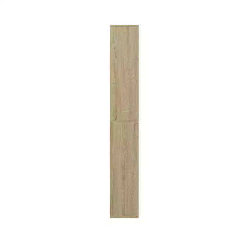 Homez Scaffale libreria etagere in legno a 6 ripiani alto 160 cm con ripiani regolabili