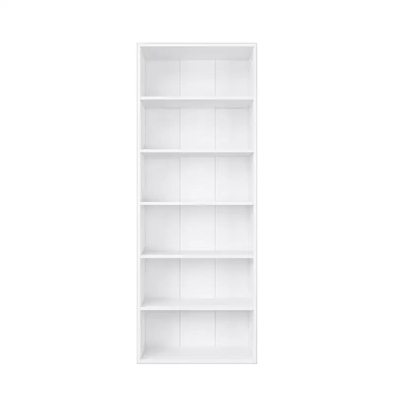 Homez Scaffale libreria etagere in legno a 6 ripiani alto 160 cm con ripiani regolabili