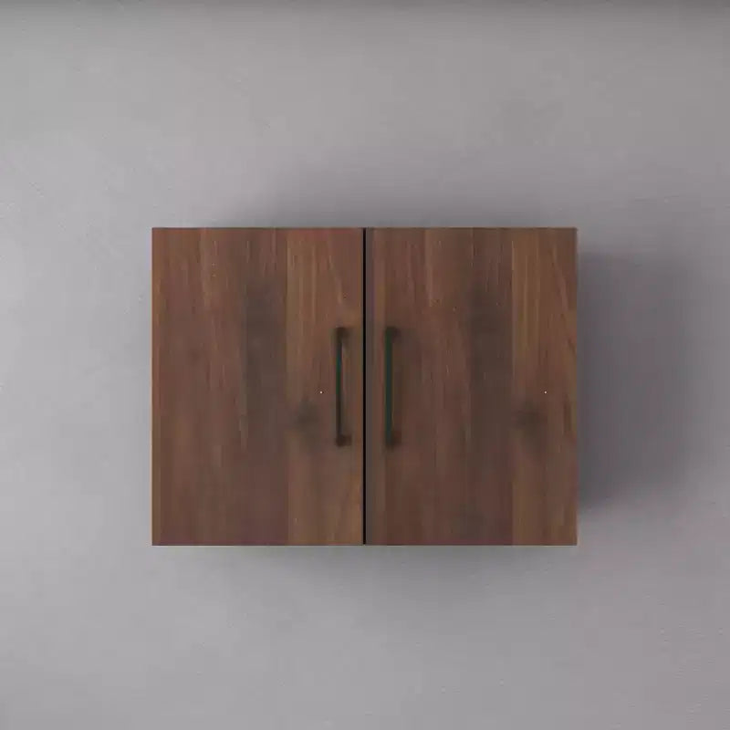Pensile da cucina Homez da 79,9 cm L x 30 cm P x 60 cm A in noce con ripiani regolabili
