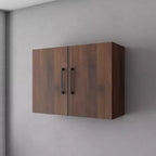Pensile da cucina Homez da 79,9 cm L x 30 cm P x 60 cm A in noce con ripiani regolabili