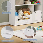 Libreria per bambini con luce, libreria a forma di casa delle bambole con sensore di movimento