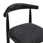 Sgabelli da bar imbottiti Christopher Knight Home Nyra in legno di gomma in stile Mid-Century Modern (set da 2)