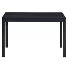 GDFStudio Ottilie, set da pranzo di 5 pezzi in legno con tavolo rettangolare e 4 sedie
