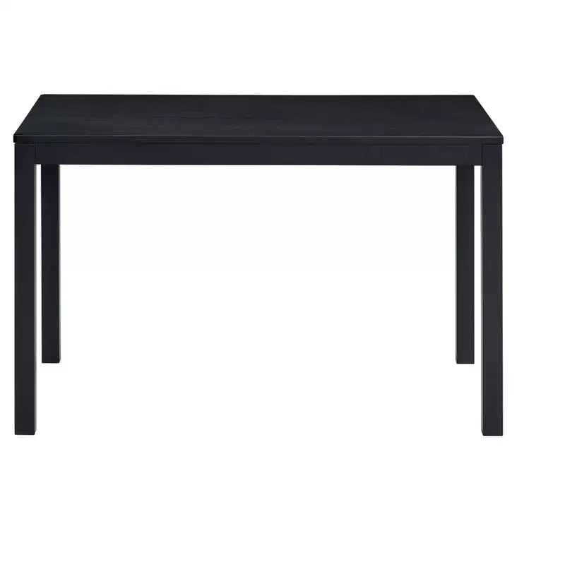 GDFStudio Ottilie, set da pranzo di 5 pezzi in legno con tavolo rettangolare e 4 sedie