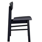 GDFStudio Ottilie, set da pranzo di 5 pezzi in legno con tavolo rettangolare e 4 sedie