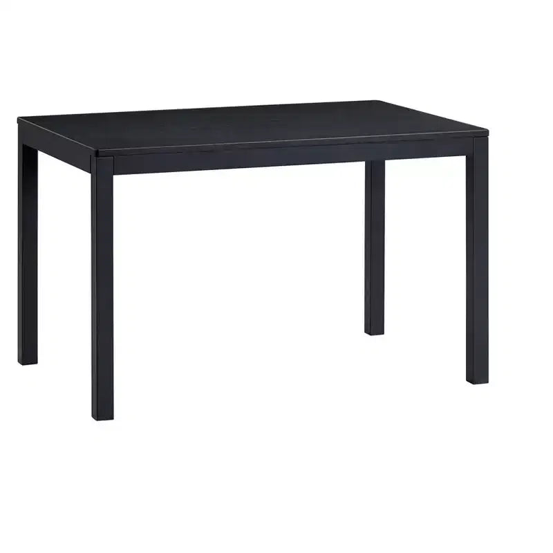 GDFStudio Ottilie, set da pranzo di 5 pezzi in legno con tavolo rettangolare e 4 sedie