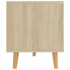 vidaXL Mobile TV - Rovere Sonoma Marrone - Robusto e Stabile - Materiale in Legno Ingegnerizzato - Stile Scandinavo - Ampio Spazio di Archiviazione