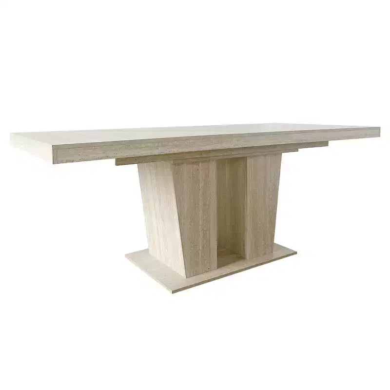 GDFStudio Hugo Tavolo da Pranzo Rettangolare Estensibile Rustico 78.74W