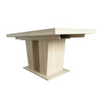 GDFStudio Hugo Tavolo da Pranzo Rettangolare Estensibile Rustico 78.74W