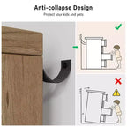 Cassettiera da camera da letto con 5 cassetti, moderna cassettiera alta con cassetti profondi per la camera da letto