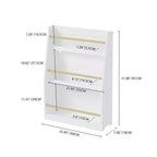 Libreria per bambini a 3 ripiani Whisen, scaffale per libri per bambini, aiuta a mantenere ordinate camere da letto, sale giochi e aule