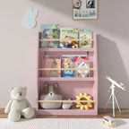 Libreria per bambini a 3 ripiani Whisen, scaffale per libri per bambini, aiuta a mantenere ordinate camere da letto, sale giochi e aule