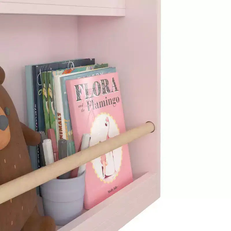 Libreria per bambini a 3 ripiani Whisen, scaffale per libri per bambini, aiuta a mantenere ordinate camere da letto, sale giochi e aule