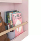 Libreria per bambini a 3 ripiani Whisen, scaffale per libri per bambini, aiuta a mantenere ordinate camere da letto, sale giochi e aule