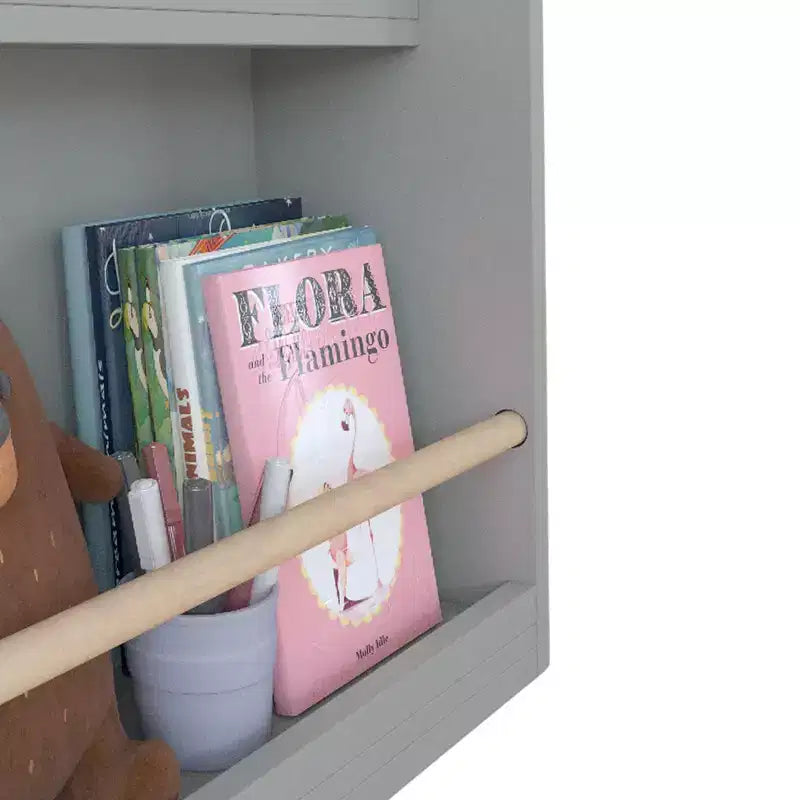 Libreria per bambini a 3 ripiani Whisen, scaffale per libri per bambini, aiuta a mantenere ordinate camere da letto, sale giochi e aule