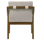 GDFStudio Alcona Sedie da Pranzo Moderne Imbottite in Ciniglia con Sedile Imbottito (Set di 2)