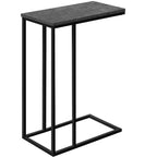 Tavolino d'appoggio a C Okak Minimalism con struttura in metallo, tavolino vassoio moderno, tavolino da bracciolo per divano da soggiorno, camera da letto