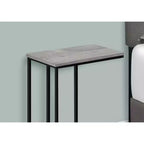 Tavolino d'appoggio a C Okak Minimalism con struttura in metallo, tavolino vassoio moderno, tavolino da bracciolo per divano da soggiorno, camera da letto
