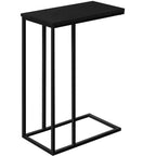 Tavolino d'appoggio a C Okak Minimalism con struttura in metallo, tavolino vassoio moderno, tavolino da bracciolo per divano da soggiorno, camera da letto