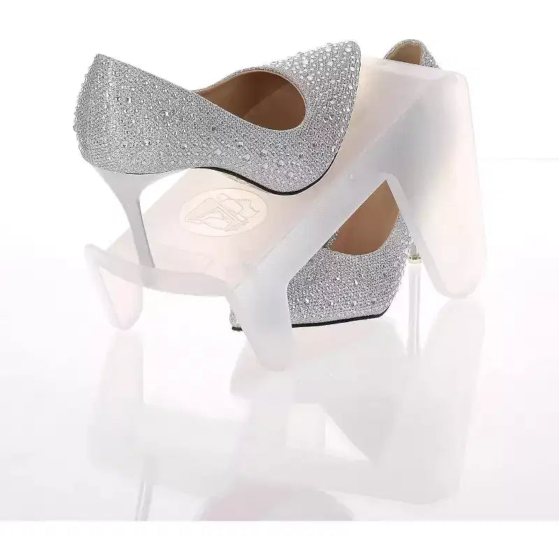 YBM Home Organizer doppio per scarpe da armadio, a scomparto singolo, confezione da 6