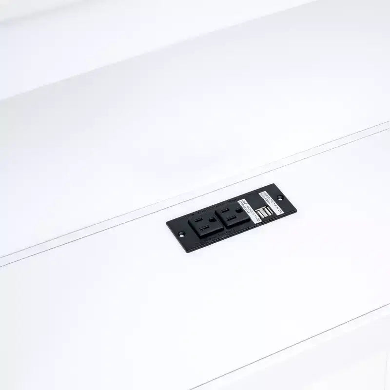 Divano Letto Singolo con Letto Estraibile e Libreria, Divano Letto a L con Mensole e Porte USB, Struttura Letto ad Angolo Singolo con Testiera