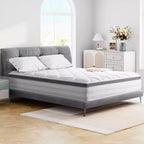Materasso Wuleitex in memory foam confortevole da 10 pollici, materasso in schiuma di alta qualità a tre strati traspirante, con fodera rimovibile