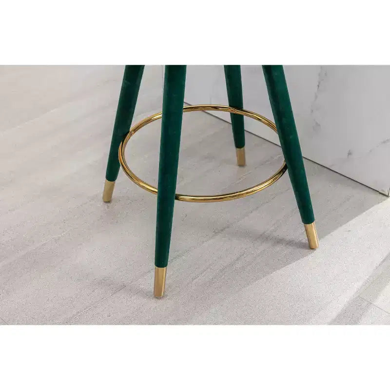Set di 2 sgabelli da bar con cuscini imbottiti, gambe in legno, sgabelli da ufficio, sgabelli da bar altezza bancone per ristoranti