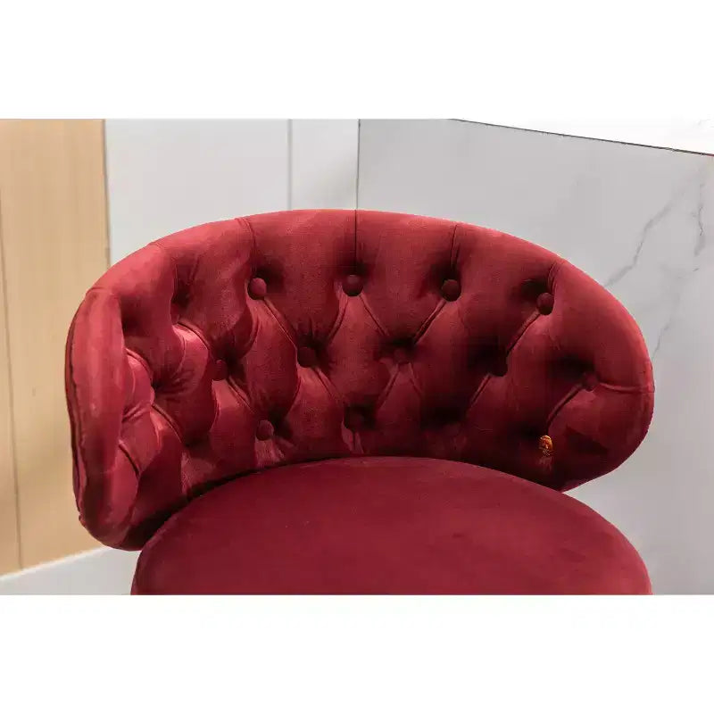Set di 2 sgabelli da bar con cuscini imbottiti, gambe in legno, sgabelli da ufficio, sgabelli da bar altezza bancone per ristoranti