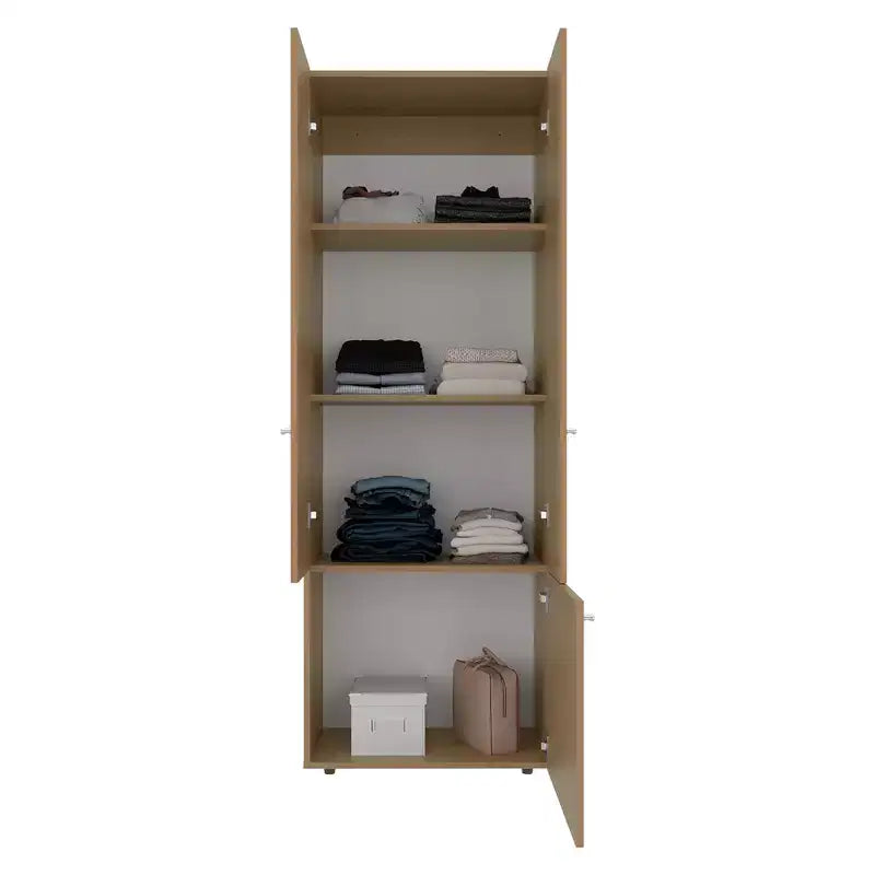 Soham Duo sistema armadio, Camera da letto, Macadamia