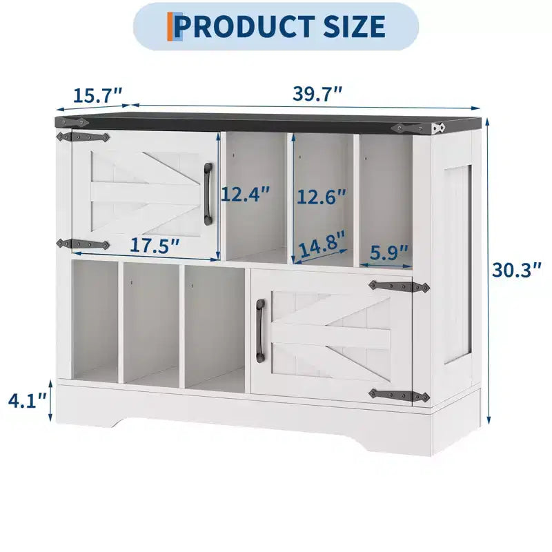 CuisinSmart Mobiletto Porta Giradischi da 99 cm con Contenitore per Vinili, Contenitore per Dischi in Vinile con 2 Ante Scorrevole, Fino a 450 Album per Soggiorno e Sala da Musica