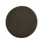 Christopher Knight Home Antonov Pouf Contenitore Rotondo Rivestito in Tessuto con Base in Legno di Gomma