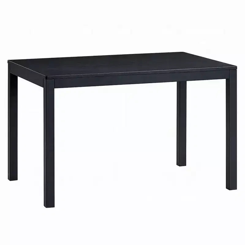 Tavolo da pranzo Royal Hampton, piano rettangolare da 47 pollici, legno nero scandinavo
