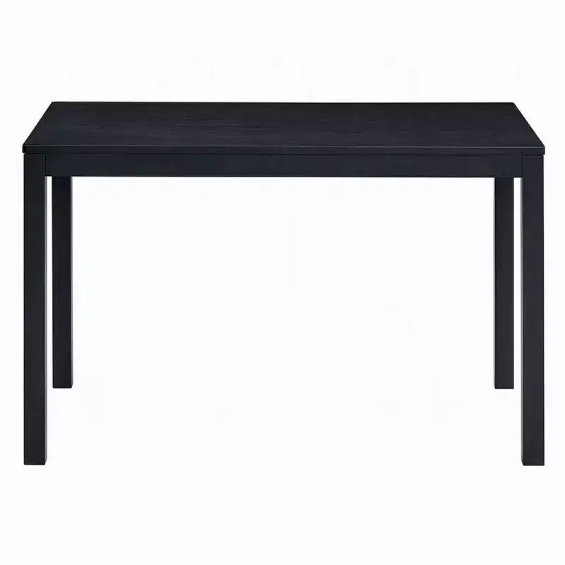 Tavolo da pranzo Royal Hampton, piano rettangolare da 47 pollici, legno nero scandinavo