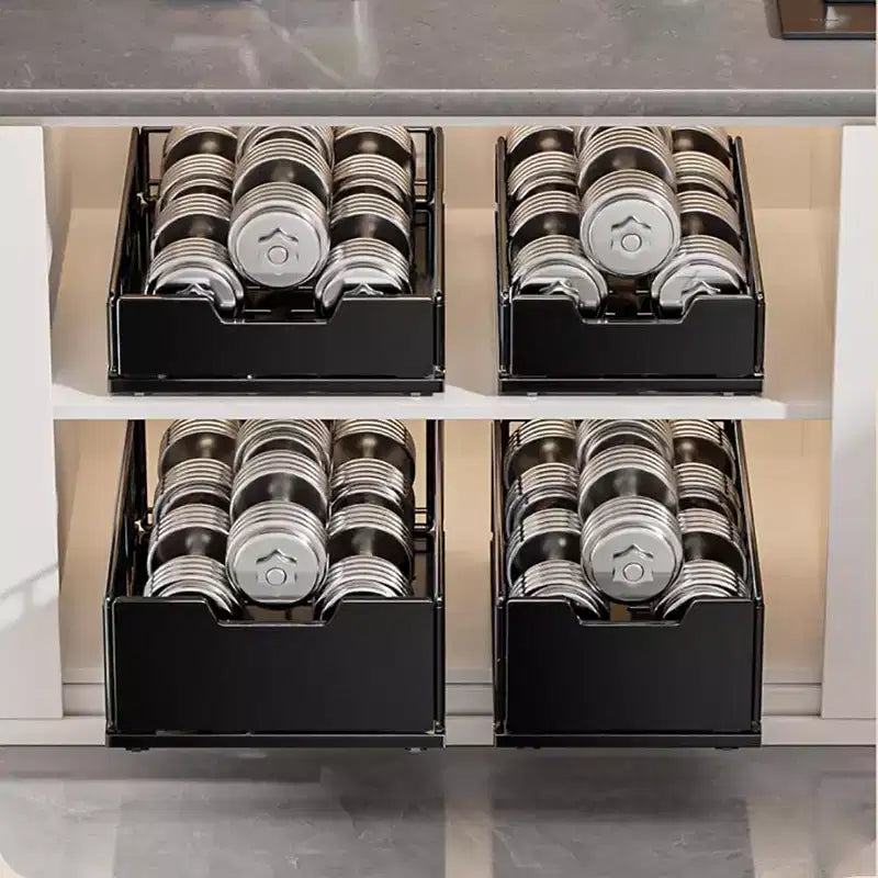 Viti per Mobili da Cucina,Cassetto Estraibile per Spezie con Pellicola Adesiva,25 x 40 x 18 cm (L x P x A)