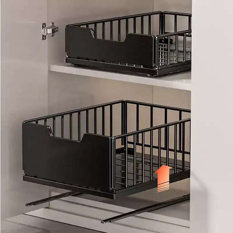 Viti per Mobili da Cucina,Cassetto Estraibile per Spezie con Pellicola Adesiva,25 x 40 x 18 cm (L x P x A)